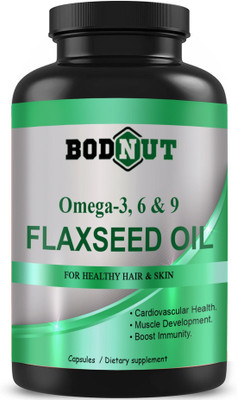 Bodnut Flaxseed extract Capsules Omega 369 (H56)(30 Capsules)