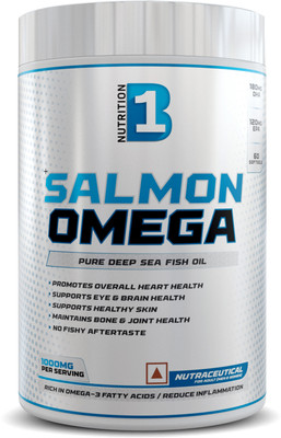 B1 NUTRITION B1 Salmon Omega 200g(60 Capsules)