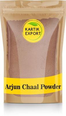 Kartik Export Dry Arjun Chaal Powder [ Arjuna Bark Powder Arjun Ki Chaal ka Powder ](500 g)