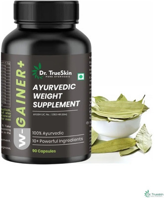 Dr. Trueskin W-Gainer+ Capsules Herbal Energy Rebuilder Bulk(90 Capsules)