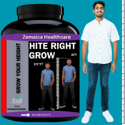 Zemaica Healthcare Hite Right Grow Vanilla Flavor Powder Pack Of 1(100 g)