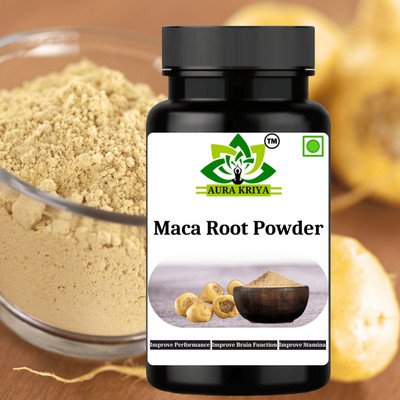 Aura Kriya Maca Root Powder for Men and Women | Premium Maca Root Powder for Daily use(2 x 100 g)