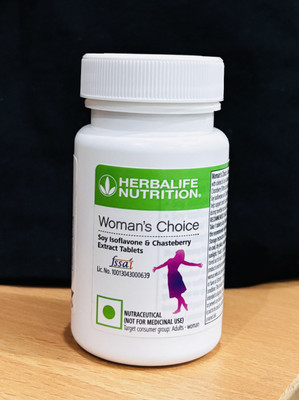 Herbalife Nutrition Woman's Choice Tablet With Soy Isoflavone & Chasteberry Extract-(30 Tablets)