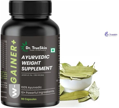 Dr. Trueskin W-Gainer+ Capsules Herbal Health Booster Bulk(90 Capsules)