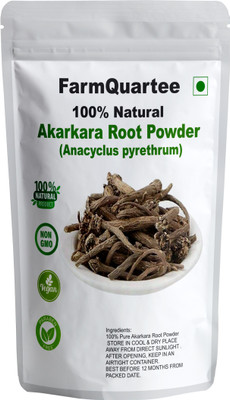 FarmQuartee Akarkara Powder (Anacyclus Pyrethrum) Pellitory Root / Akalkara powder(100 g)