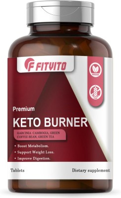 Fitvito Keto Tablets, Keto Burner, Fat Burner Tablets (H64)(30 Tablets)