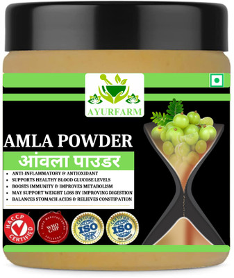Ayur Farm Amla Powder for Drink | amla powder for Eating - Hair Growth & Hair Strong(100 g)