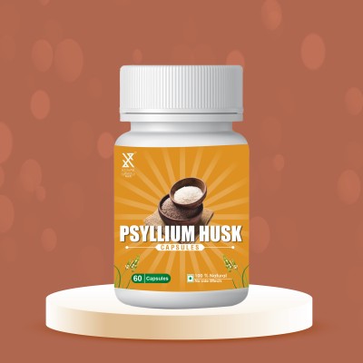 XOVAK PHARMTECH Organic Psyllium Husk Capsules(60 Capsules)