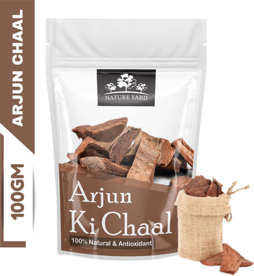 NATURE YARD Arjun ki Chaal - Terminalia Arjuna- Arjun chal(100 g)