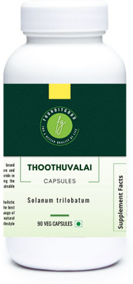 Founditgood Thoothuvalai Capsules-Herbal Supplement for Respiratory Support & Immune Boost(90 Capsules)