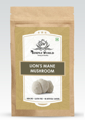 THE SIMPLY WORLD LION'S MANE MUSHROOM POWDER(2 x 60 g)