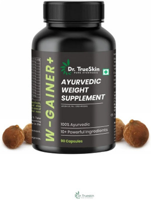 Dr. Trueskin W-Gainer+ Capsules for Power Packed Nutrition More(90 Capsules)