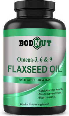 Bodnut Flaxseed extract Capsules Omega 369 (G103)(60 Capsules)