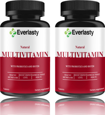 Everlasty The Real Vitamin Multivitamin Tablets (G261)(2 x 60 Tablets)
