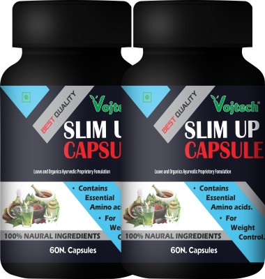 Vojtech Slim UP Slimming Capsule -Herbal Fat Burner- Weight Loss Capsule For Women & Men(2 x 60 Capsules)