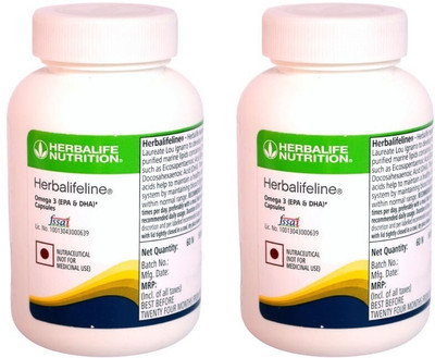 HERBALIFE Omega 3 Capsules 2 PCS PACK(2 x 30 Tablets)