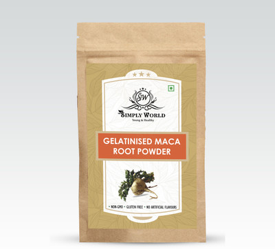 THE SIMPLY WORLD Gelatinised Maca Root Powder(100 g)