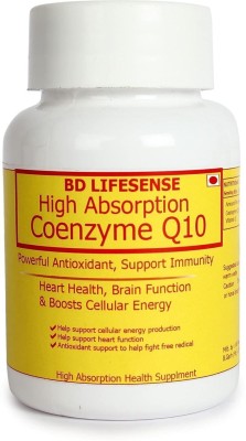 B D LIFESENSE Coenzyme Q10 100Mg With Bioprine (Black Papper Extract) 5Mg(30 Capsules)