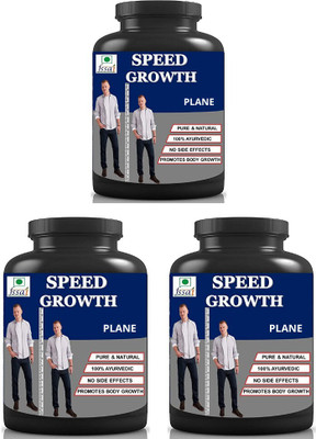 Zemaica Healthcare Speed Growth Height Increase Plane Pack Of 3(3 x 100 g)