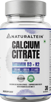 NATURALTEIN Calcium Citrate D3 + K2