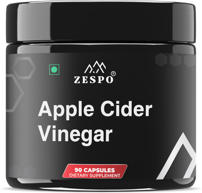ZESPO Apple Cider Vinegar Capsules for Weight Related, Gut Health & Metabolism(90 Capsules)