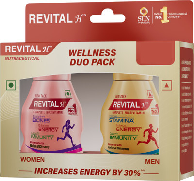 Revital H Wellness Duo Pack(60 Tablets)