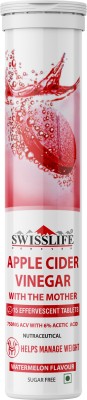 SWISSLIFE FOREVER Apple Cider Vinegar 750 mg Effervescent 15 Tablets, Pack of 1(15 Tablets)
