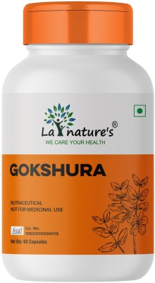 La Natures Gokshura 500 mg Improve Desire & Drives Men's Wellness(60 Capsules)