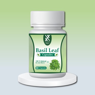 XOVAK PHARMTECH Ayurvedic Basil Leaf Tulsi Capsule | Natural Medicine for Skin, Body & Gut Detox(60 Capsules)