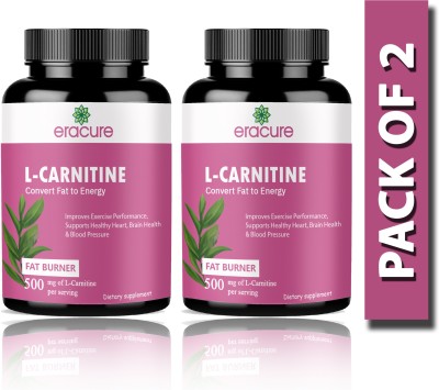 EraCure L Carnitine L Tartrate - Fat Burner Tablets (G255)(2 x 60 Tablets)