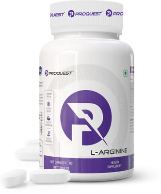 PROQUEST L-Arginine 1000 mg of L-Arginine HCL(60 Tablets)