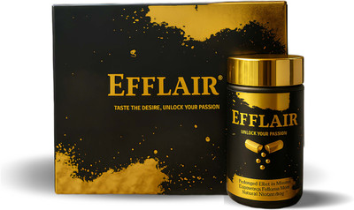 Efflair T-Men Booster For Men | For Strength, Stamina & Vitality | 600 mg(60 Capsules)