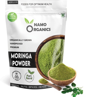 Namo organics Pure Moringa Leaf Powder 500gm - Organic Drumstick for weight loss(500 g)