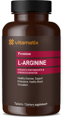 Vitamatix L-Arginine 1000mg Tablets Per Serving (D66)(30 Tablets)