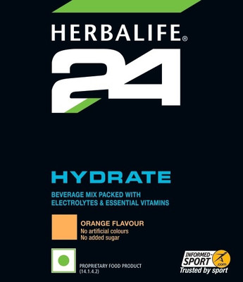 Herbalife Nutrition 24 HYDRATE BEVERAGE MIX PACKED WITH ELECTROLYTES & ESSENTIAL VITAMINS(100 g)