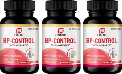 HIMSAMRAT BP CONTROL CAPSULES FOR HIGH BP & HYPERTENSION(3 x 10 Capsules)