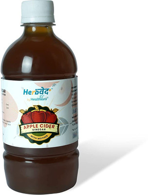 Herbved by Healthians Apple Cider Vinegar | Herbal Supplement(boosts energy & improves immunity)(500 ml)