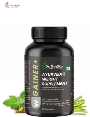 Dr. Trueskin W-Gainer+ Capsules Herbal Daily Energy Assd(90 Capsules)