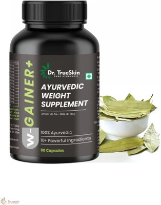 Dr. Trueskin W-Gainer+ Capsules Herbal Body Health Booster Bulk(90 Capsules)