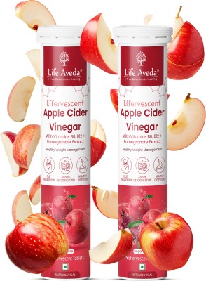 Life Aveda Apple Cider Vinegar (Pack OF 2)(2 x 15 Tablets)