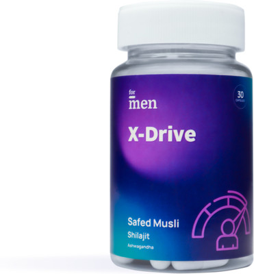 Formen X-Drive Herbal Supplement for Energy & Confidence(30 Capsules)