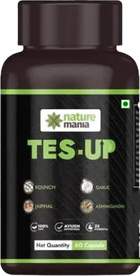 NATURE MANIA Tes Up - Unlock Your Natural Vitality(60 Capsules)