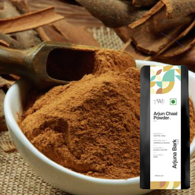 TWF Arjun Chaal Powder |Natural & Pure Herbal Arjun Bark Powder | Terminalia Arjuna(500 g)