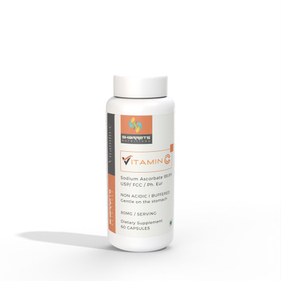 SHARRETS Vitamin C Sodium Ascorbate supplements 60 Capsule(60 Capsules)