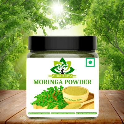 Aura Kriya Premium Moringa Leaf Powder with Vitamin C and Amino Acid | Moringa Powder(100 g)