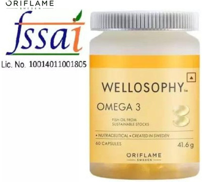 Oriflame WELLOSOPHY Omega 3 High-Potency Omega 3(60 Capsules)