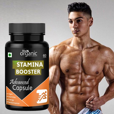 dial organic Increasing Energy, Strength & Stamina For Men(60 Capsules)