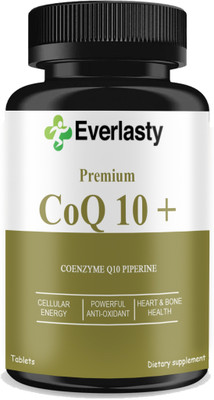 Everlasty 120mg Coenzyme Q10 Tablets with Piperine (S98)(60 Tablets)