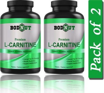 Bodnut L Carnitine L Tartrate - Fat Burner Tablets (S208)(120 Tablets)