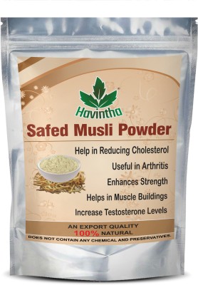 Havintha Natural Safed Musli Powder for Increasing Body Strength(100 g)